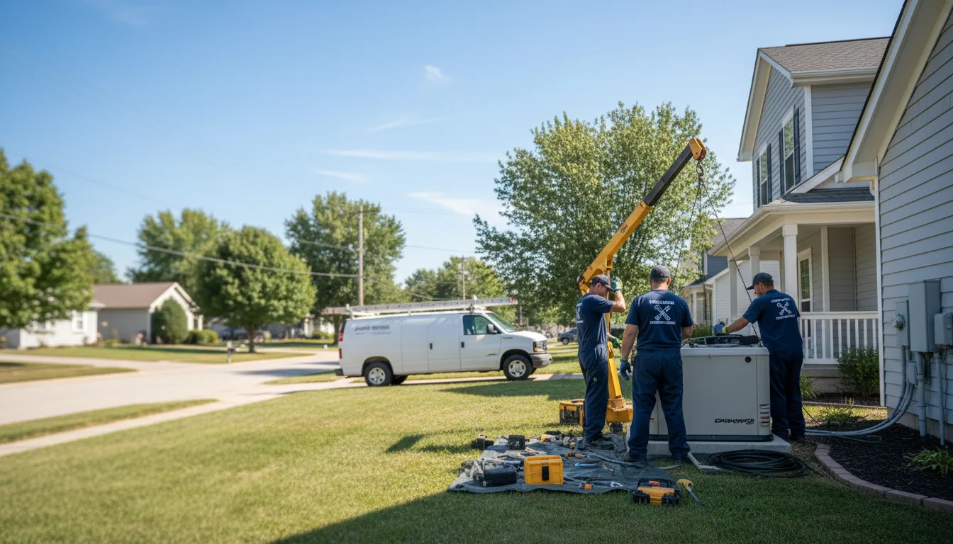Generator Installation in Colchester, VT near me